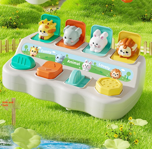 Title 5, Musical Surprise Box Baby Early Education Puzzl...