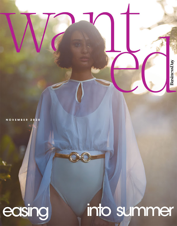 Cover credits: Blouse, R750 from Reminiscene; swimsuit, R990 from Kat van Duinen; belt, R539 from Zara.