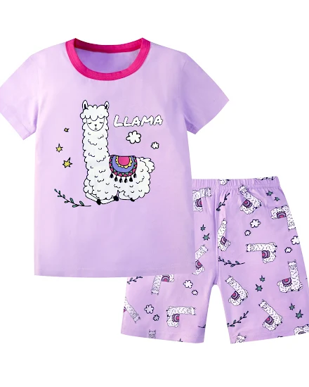 Fashion Cartoon Children's Outfits Summer Cotton Soft Kid... - 3