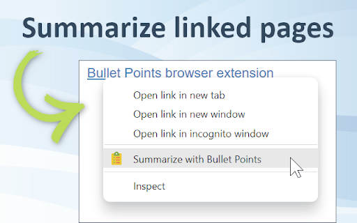 Bullet Points: summarize Web pages with GPT-3