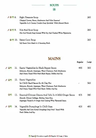 Mainland China menu 2