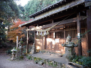 宮道天神社　奥の宮