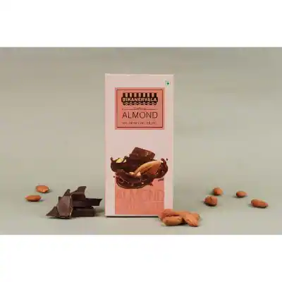 Chocolate Bar Almond 100g