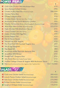 Healthylicious Kitchen menu 1