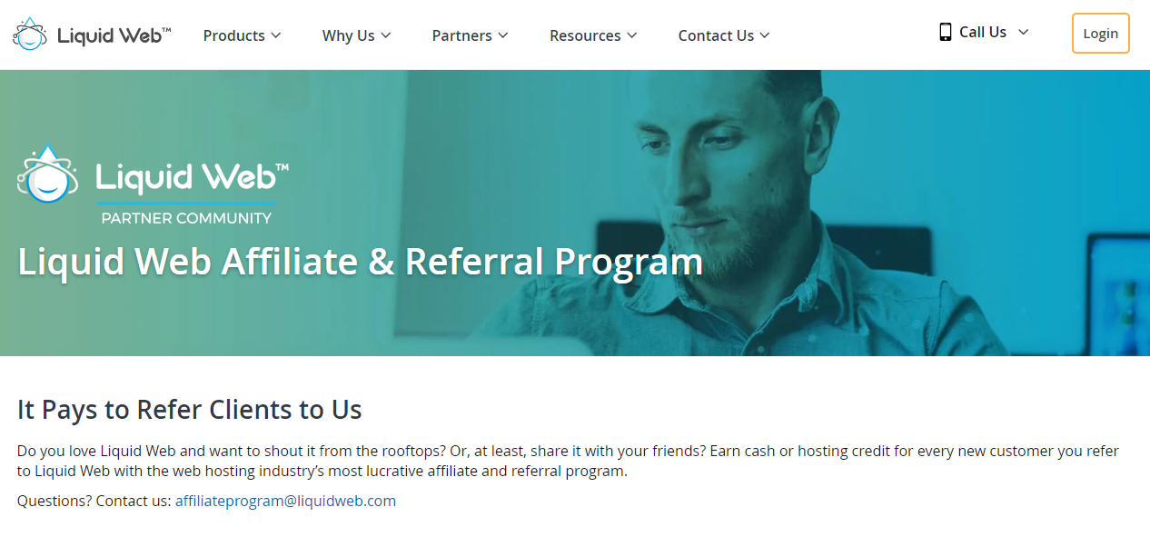 Liquid Web affiliate and referral program