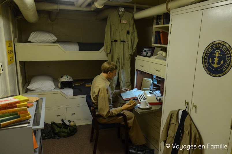 USS Midway - Ponts inférieurs - Commandant en 2nd