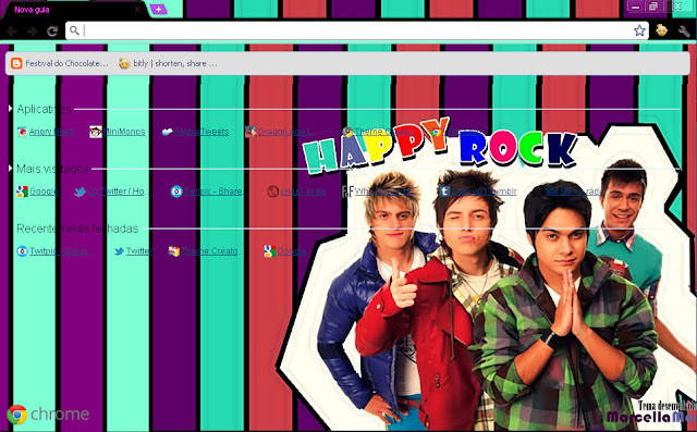 RESTART Happy Rock chrome extension