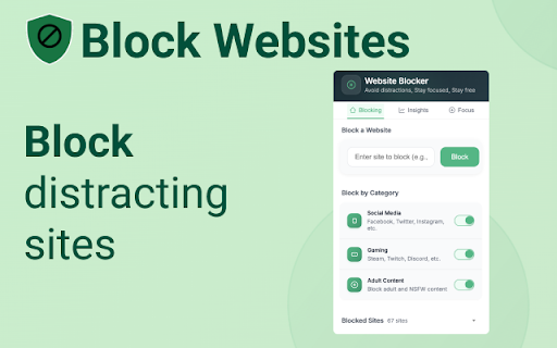 Website Blocker: Block Websites and Focus Preview 1