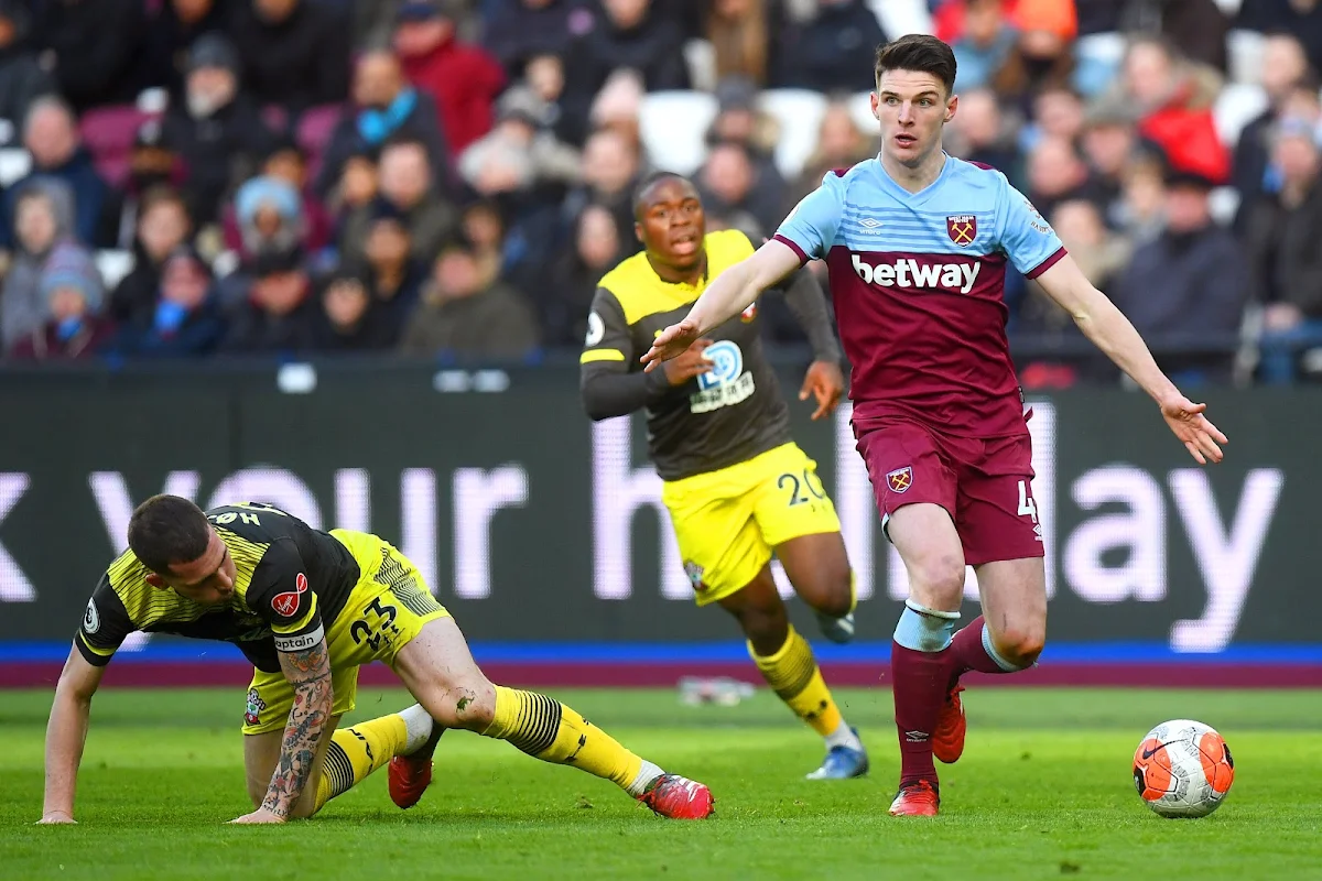 Declan Rice vers Manchester United?