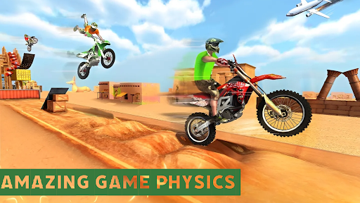 Screenshot Beach Racing- Stunt Bike Race