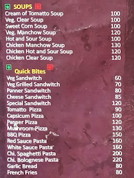 Hotel South Park menu 6