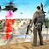 champ de bataille guerre commando icon