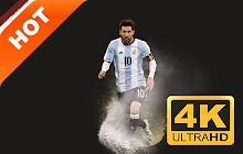 Lionel Messi HD Football New Tab Theme small promo image