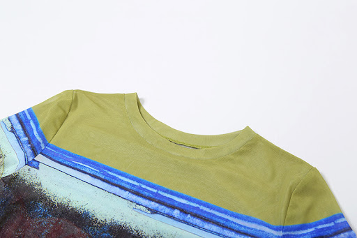 Title 5, Fashion Street Digital Printing See-through Sli...