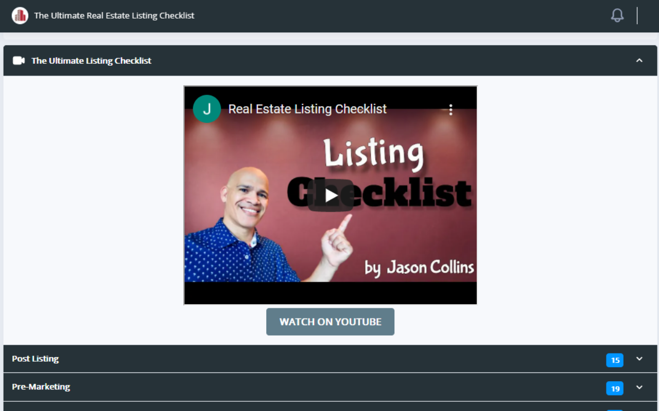 The Ultimate Real Estate Listing Checklist Preview image 0