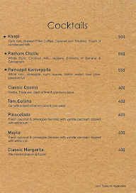 Kerala Cafe menu 4