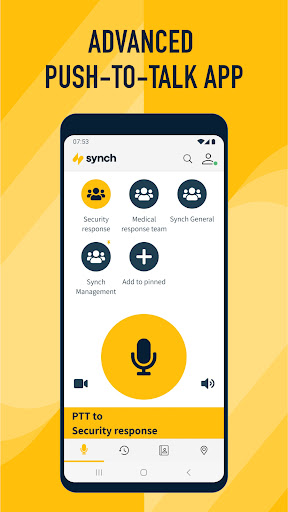 Screenshot Synch Push To Talk (PTT)
