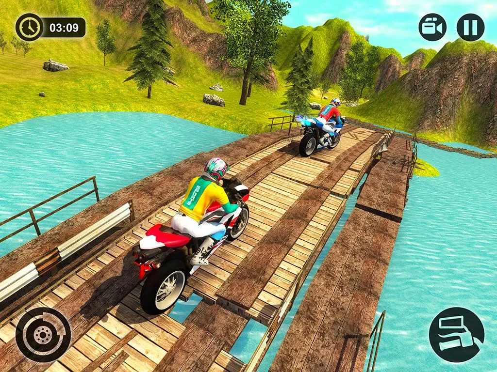   Uphill Offroad Motorbike Rider- 스크린샷 