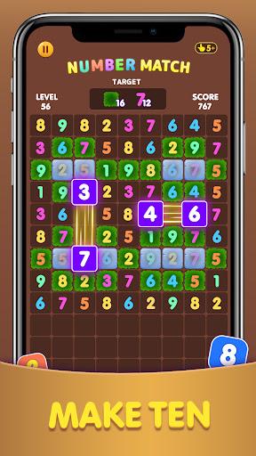 Screenshot Number Match: Ten Crush Puzzle