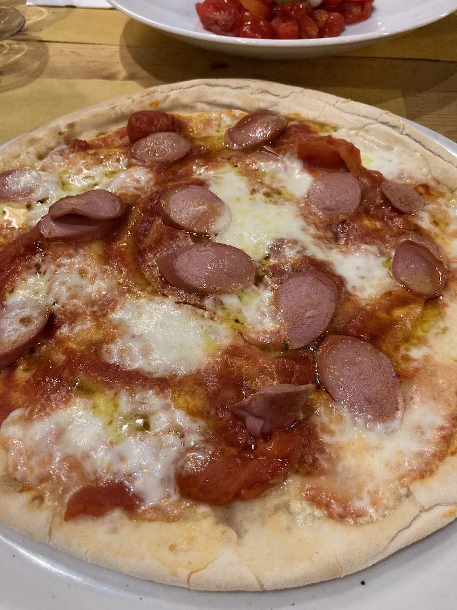 Sausage pizza (GF)