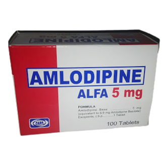 //Amlodipina 5mg Blister 10 Tab Alfa  