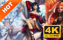 LoL Ahri HD Popular Games New Tabs Theme small promo image