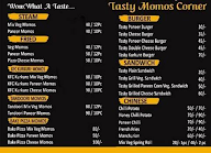 Tasty Momos Corner menu 1