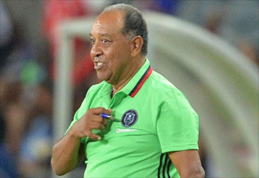 Orlando Pirates caretaker coach Augusto Palacios