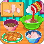 Cooking super chicken wings  Icon
