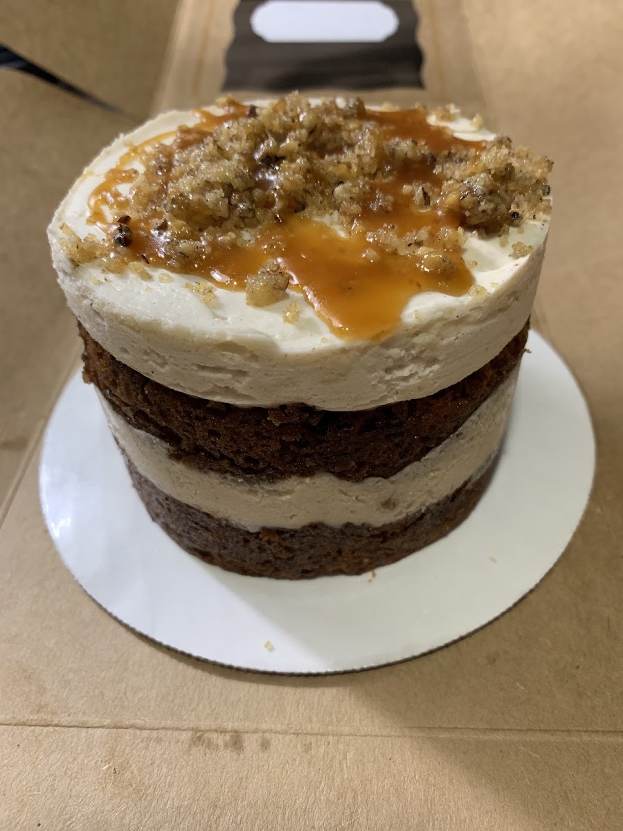 GF carrot cake