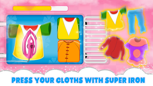 Screenshot Laundry Rush Washing Shop Game