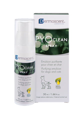 PYOclean Spray hund & katt, 50 ml, 1st flaska