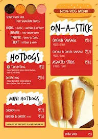 Auto Express Hot Dogs menu 1