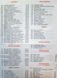 Balaji Veg. Restaurant menu 2