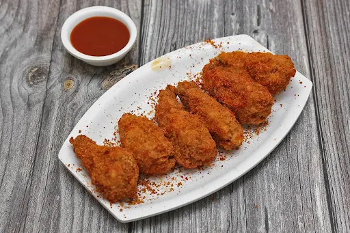 Carribean Jerk Fried Chicken Wings [6 Pieces]