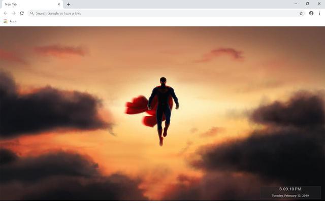 Superman Wallpapers and New Tab