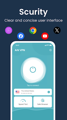 Screenshot Ark VPN