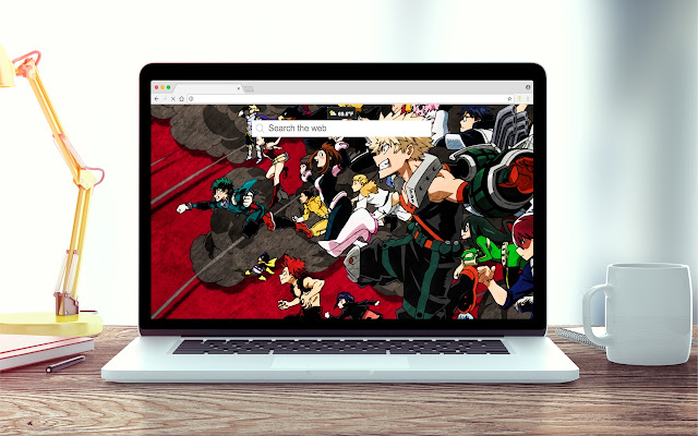 My Hero Academia New Tab Theme