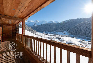 Chalet with panoramic view and terrace 5