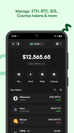 Screenshot Leap Wallet