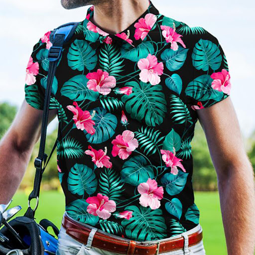 Title 2, Summer New Polo Shirt 3D Printed Casual Short S...