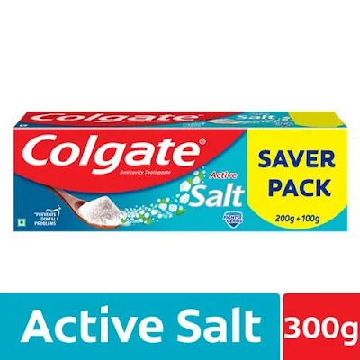 Colgate Active Salt Toothpaste - Saver Pack - 300 gm