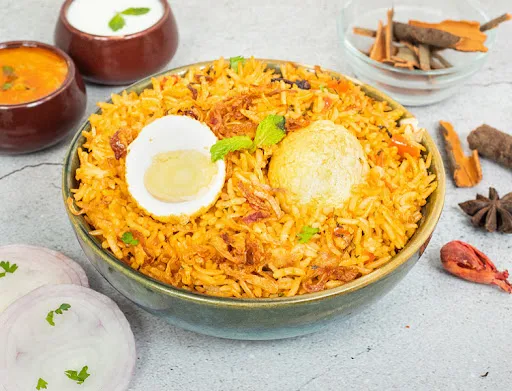 Egg Brown Rice Biryani (750ml Serves 1-2)