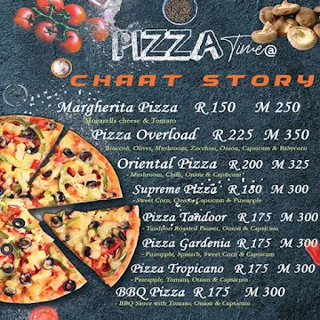 Chaat Story menu 