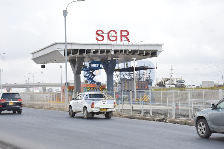 SGR Expressway toll station on Mombasa Road near Nairobi terminus in Syokimau March 31, 2022.