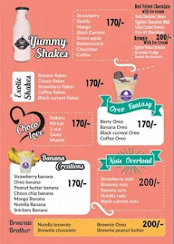 Millions Of Milkshakes menu 1