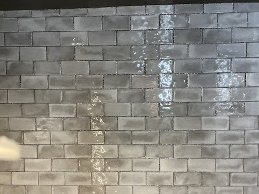 look closely (zoom in) glitter grout