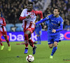 Le joueur de Genk Fiolic a joué toute la deuxième période contre Mouscron