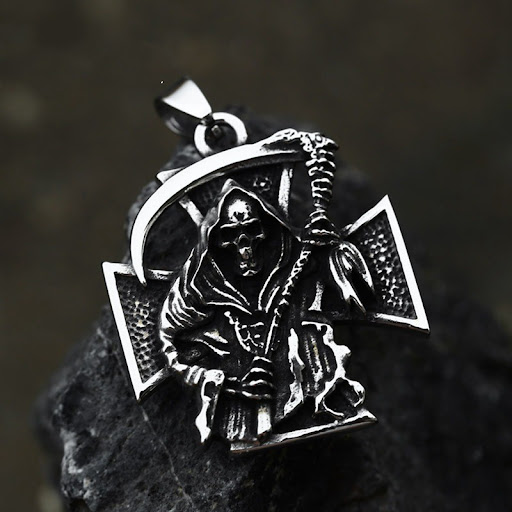 Title 1, Collier pendentif croix rétro européen et améri...