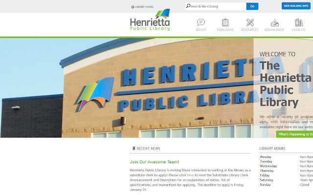 Henrietta Public Library Children